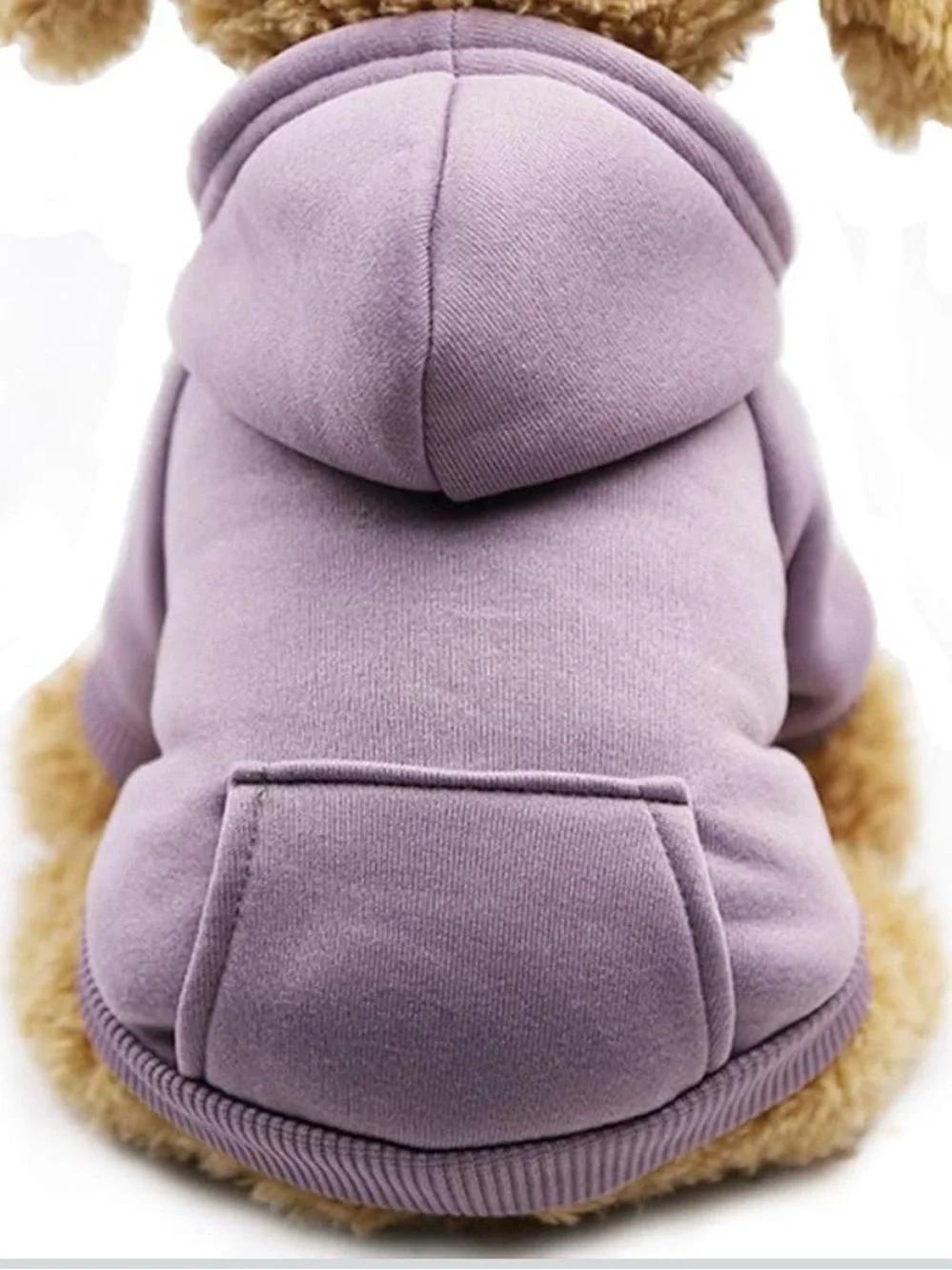 Dog Hoodie Sweatshirt - Lavender Cozy Pullover